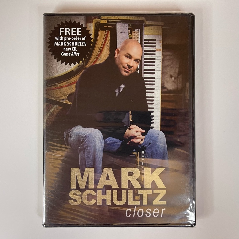 Mark Schultz Closer DVD - Christian Music Brand New Sealed. Bundle for discount